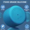 Silicone Boot for Owala Water Bottle 24 oz, 2PCS Anti-Slip Protective Sleeve for FreeSip/Twist/Flip Water Bottles, BPA Free, Dishwasher Safe, Bottom Bumper Cover Cup Accessories view 4