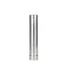 SagaSave Stainless Steel Stove Pipe Chimney Pipe, Fireproof Wrap Chimney Pipe Protector, Outdoor Camping Stove Accessories for Vent Smoke or Exhaust 60mm/2.36in-30cm/11.81in Straight Pipe view 1
