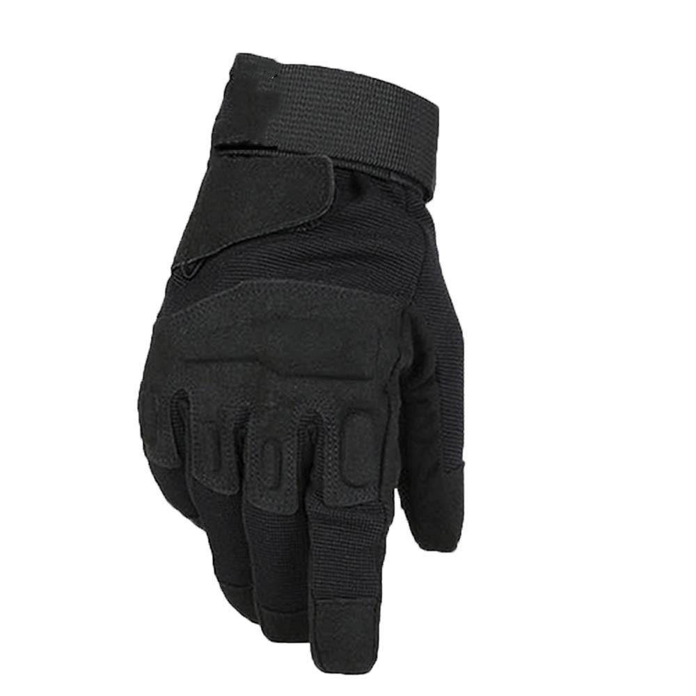 Men's Bicycle Gloves Winter Warm Outdoor Plus Velvet Riding Gloves Touch Screen(M)