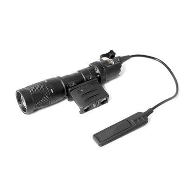 AWETHE Tactical M312v Weapon Flashlight with IR Light & Remote Pressure Switch Pad, with Flashlight Offset Mount, LED Light for Outdoor Hunting, Fit 20mm Picatinny Rail Mount, Black