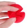 AHQiZFX 25 Pcs Red Clown Noses Cosplay Noses Foam Circus Noses for Halloween Christmas Carnival Circus Party Costume Cosplay Decorations 2"x2" view 3