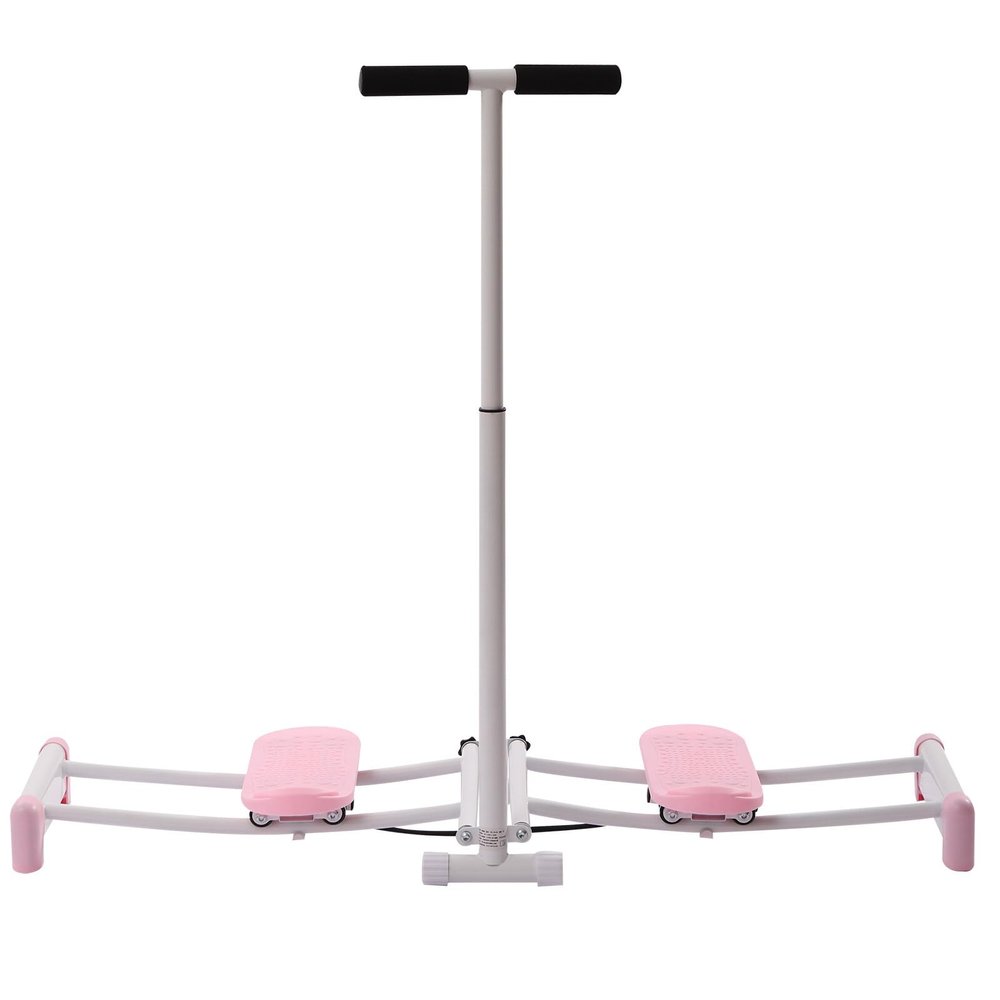 WHNLZGND Skiing Simulator Ski Machines Strength Training Rods Legs Machine, Pink, C04516063BIB8NV2