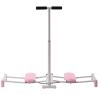 WHNLZGND Skiing Simulator Ski Machines Strength Training Rods Legs Machine, Pink, C04516063BIB8NV2 view 1