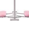 WHNLZGND Skiing Simulator Ski Machines Strength Training Rods Legs Machine, Pink, C04516063BIB8NV2 view 3