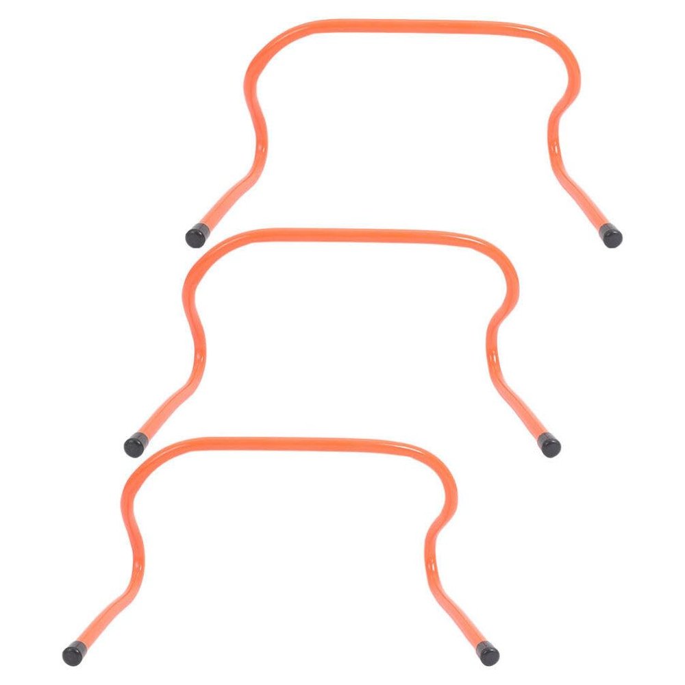 HANABASS 3pcs Sports Agility Hurdles for Boys and Girls Lightweight Plastic Training Equipment for Enhanced Coordination and Speed Development Soccer and Practice