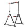 BXHouP-BaiZTM Power Tower Dip Station Pull Up Bar Station Multifunction Fitness Tower Training Equipment for Home Gym Strength Workout Station, 8-Level Adjustment 1300Lbs Capacity