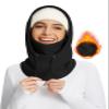 baleaf Fleece Balaclava Face Mask,Thermal Ski Mask for Women,Winter Hats Face Cover Cold Weather Gear Black-Regular Fit view 1
