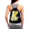 Braytow Initials Drawstring Backpack Black Cinch Bags Foldable Sports Gym Sackpack For Men Women (Softball Letter K) view 3