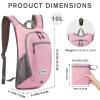 G4Free 10L/15L Hiking Backpack Lightweight Packable Hiking Daypack Small Travel Outdoor Foldable Shoulder Bag view 4