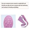 IvoireCh Women's Woven Orthopedic Breathable Soft Shoes Go Walking Slip on Diabetic Foam Shoes Hands Free Slip in Sneakers Arch Support Grey view 3