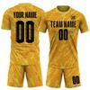 NineFit Basics Custom Soccer Jersey Men Women Youth Kids, Athletic Shirts with Name Number Logo Yellow Goalie Jersey Camisetas de Futbol Set view 1