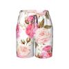 Pink Rose Floral Flower Teens Beach Shorts Running Workout Sports Shorts Summer Casual Shorts for Boys view 4