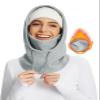 baleaf Fleece Balaclava Face Mask,Thermal Ski Mask for Women,Winter Hats Face Cover Cold Weather Gear Grey-Regular Fit view 1