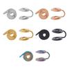 Hobbspring 10Pcs 5 Colors Pressure Earrings for Keloids Stainless Steel Clip Spiral Non-Pierced Earrings Compression Clip Metal Ear Cuff Adjustable Keloid Jewelry for Women Men Ladies view 1