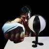 GTPBAO Fitness Boxing Punching Ball with Sucker, Table Top Speed Boxing Ball for Training Boxing Sports/Adults/Toddlers, Black-white, 01009 view 1