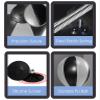 GTPBAO Fitness Boxing Punching Ball with Sucker, Table Top Speed Boxing Ball for Training Boxing Sports/Adults/Toddlers, Black-white, 01009 view 4