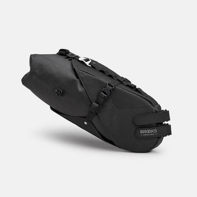 Brooks England Scape Seat Bag, Cycling and Gravel Bag, Black, One Size