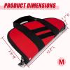 EASY BW Soft Pistol Case, Handgun Pistol Rug With Handle For Shooting, Hunting, Range Sports (Red) view 3