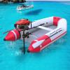 4 Stroke 6HP Outboard Boat Motor, 200CC 3.5kw Shaft Heavy Duty Fishing Boat Motor w/Air Cooling System, Speed:3600rpm view 4