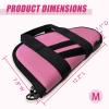 EASY BW Soft storage Case, Outdoor Gear Bag With Handle (Pink) view 3