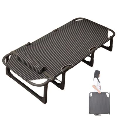 Camping Cots for Adults, 4-Position Portable Folding Bed with Pillow Lightweight Tent Cot Sleeping Cots for Adultsfor Camp Home, Office, Camp, Travel, Vacation, Nap Time(190 * 68 * 28cm)