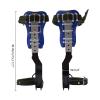 anezdbozr Portable Tree Climbing Spike Set, 1 Pair Tree Climbing Tools Adjustable Pole Climbing Gear Kit W/Safety Belt,330.69lbs Load Capacity, Used for Tree Climbing,Jungle Survival view 4