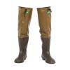 JCWGLY PVC Waterproof Hip Waders Boots for Men Women, Lightweight Outdoor Fishing Boots for Hunting and Wading, Anti Slip(Brown,6.5) view 1