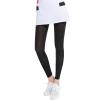 COKABY Woman Silk Ice for Sun for Protection Leg Sleeve Riding Outdoors Ladies Sports in Tube Socks Accessories, White view 4