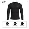 GoldFin Mens Wetsuit Top, 3mm Wetsuits Men Neoprene Jacket Long Sleeve Wet Suits for Water Sports Diving Surfing Kayaking Swimming view 2