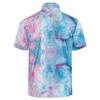 Collemet Mens Golf Shirt Short Sleeve Trippy Liquid Casual and Comfortable Performance Clothes for Everyday Wear 2XL view 2