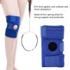 DriKou Open Patella Compression Wrap Knee, Knee Brace For Running Eva Thick Gasket Four Spring Strips, Pressurized Spring Strapped Knee Pads Widely Weightlifting Basketball view 3