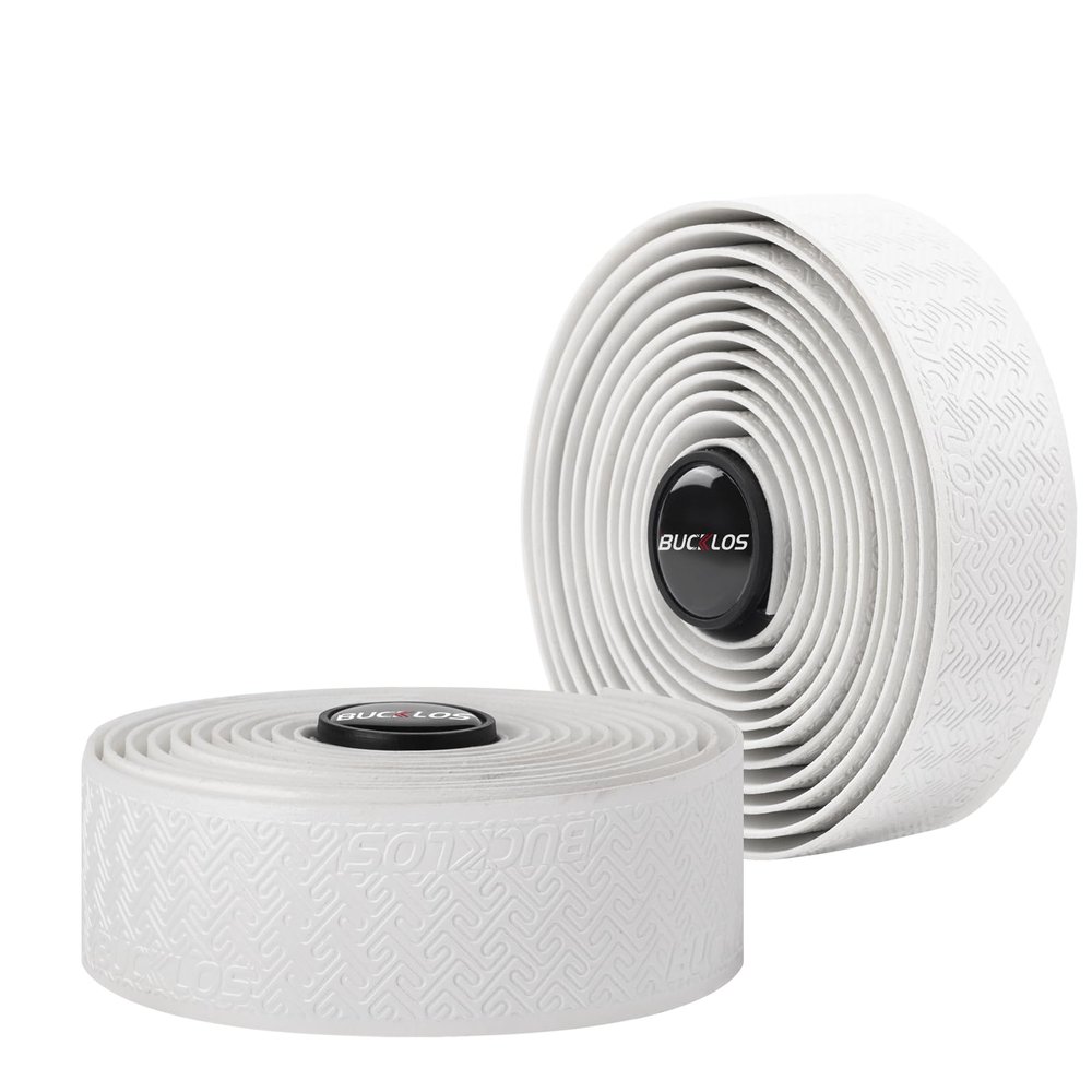 BUCKLOS Bike Handlebar Tape for Road Bike, Bicycle 3mm Thick EVA Padded Bar Tape,PU Handle bar Grip Wrap for Gravel Bike Cycling