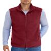 COOFANDY Lightweight Fleece Vest For Men Warm Winter Sleeveless Jacket Casual Outerwear with 5 Pockets, Wine Red, Small view 1