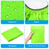 PATIKIL 80L Bicycle Rear Rack Rain Cover, Bike Trunk Rain Cover Waterproof Cycling Rain Cover for Mountain Cycling Hybrid Bike, M, Grass Green view 3
