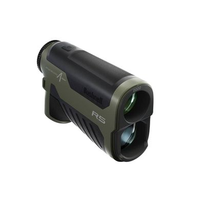 Bushnell R5 2000 AB Laser Rangefinder - 6x25mm Waterproof Range Finder for Hunting and Shooting with Bluetooth, HD Optics, Applied Ballistics Ultralite, 2000 Yard Range - Includes Pouch