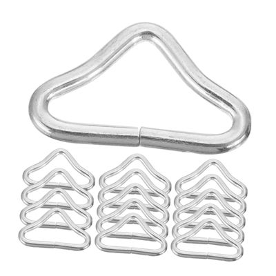 COOLHIYA 60pcs Trampoline Accessories DIY Trampoline Buckles Parts Replacement Professional Triangle Buckles