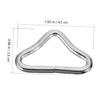 COOLHIYA 60pcs Trampoline Accessories DIY Trampoline Buckles Parts Replacement Professional Triangle Buckles view 3