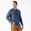 Mens L/S Thermal Henley, Oatmeal, 2X RG view 3