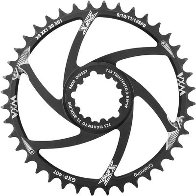 COASEBIXX Chainring, Round Bike Chainring, Chainring MTB Bike Bicycle Crankset Fixed Gear Crank 34T 36T 38T 40T Chainring Chainwhee Chainrings for Bikes