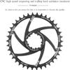 COASEBIXX Chainring, Round Bike Chainring, Chainring MTB Bike Bicycle Crankset Fixed Gear Crank 34T 36T 38T 40T Chainring Chainwhee Chainrings for Bikes view 2