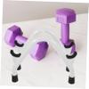 COOLHIYA Gym Dumbbell Rack Home Workout Equipment Dumbbell Holder Iron Stand Storage for Barbells view 3