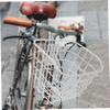 Outanaya Iron Bike Basket for Electric Multi-Function Front Basket for Easy Installation and Secure Storage of Vegetables No Lid view 3