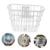 Outanaya Iron Bike Basket for Electric Multi-Function Front Basket for Easy Installation and Secure Storage of Vegetables No Lid view 4