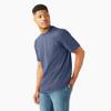 Dickies Mens S/S Heavyweight Heathered Pocket TEE, Sphagnum Heather, M view 4