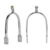 EnglishStyle Zinc Alloy Horse Spurs, Rotatable Copper Rowel, and Multifunctional Riding Accessory view 1