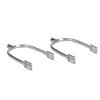 EnglishStyle Zinc Alloy Horse Spurs, Rotatable Copper Rowel, and Multifunctional Riding Accessory view 2