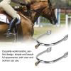 EnglishStyle Zinc Alloy Horse Spurs, Rotatable Copper Rowel, and Multifunctional Riding Accessory view 3