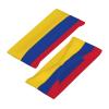 Flag of Colombia Print Running Headbands for Unisex Sweatbands Sports Sweat Bands Workout Fitness Gym Yoga view 4
