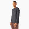 Dickies Mens L/S Thermal Henley, Charcoal, 2X RG view 2