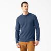 Dickies Mens L/S Thermal Henley, Oatmeal, L RG view 2